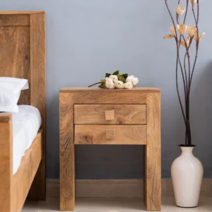 Mango Wood Bedside Table