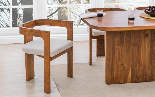 Dining Chair With Arm - Image 2