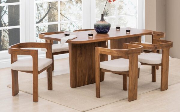 Dining Chair With Arm - Image 5