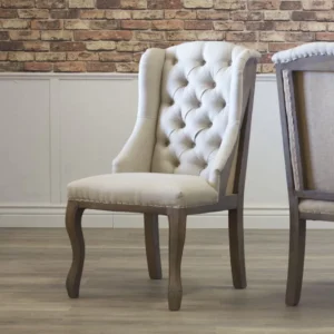 Solid Wood Wing Dining Chair