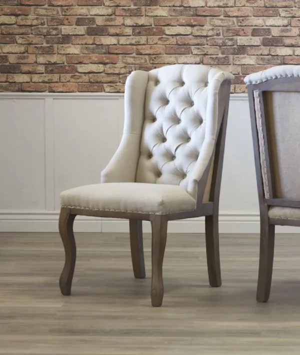 Solid Wood Wing Dining Chair