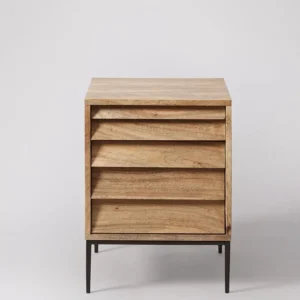 Dazbog Solid Wood Bed Side