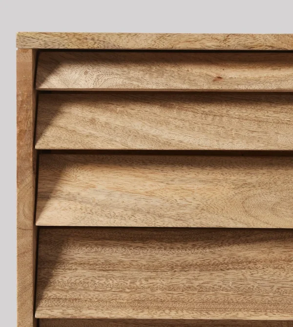 Dazbog Solid Wood Bed Side - Image 3