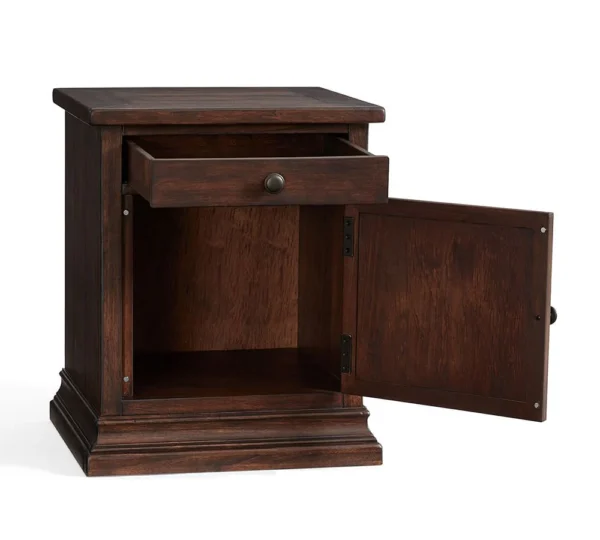 Leila Solid Wood Bed Side Table - Image 3