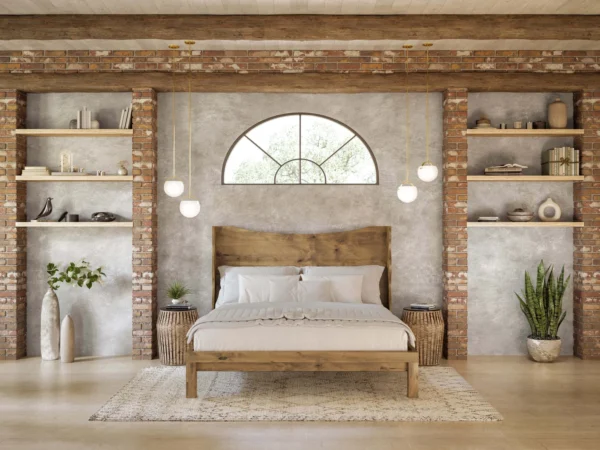 Mars Solid Wood Bed - Image 3