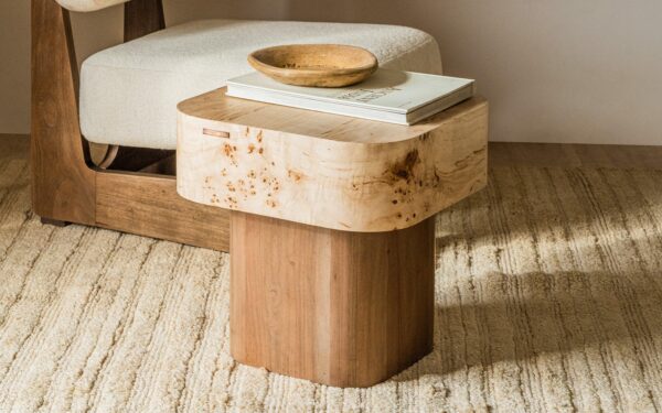 Nouve Wooden Side Table