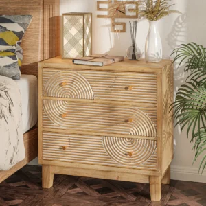 Nubra Bedside Table