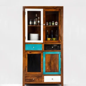 Roscof Solid Wood Cupboard For Multipurpose